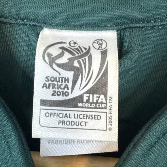 Adidas South Africa 2010 FIFA World Cup Track Jacket Green Yellow Men L Unisex - Picture 2 of 10